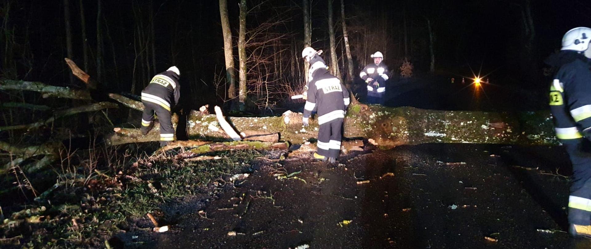 Wichury, silne wiatry w powiecie złotowskim