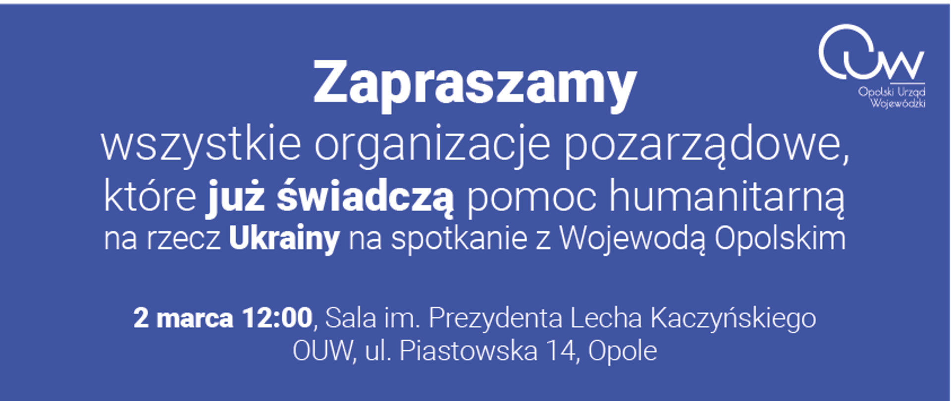 Zaproszenie na spotkanie