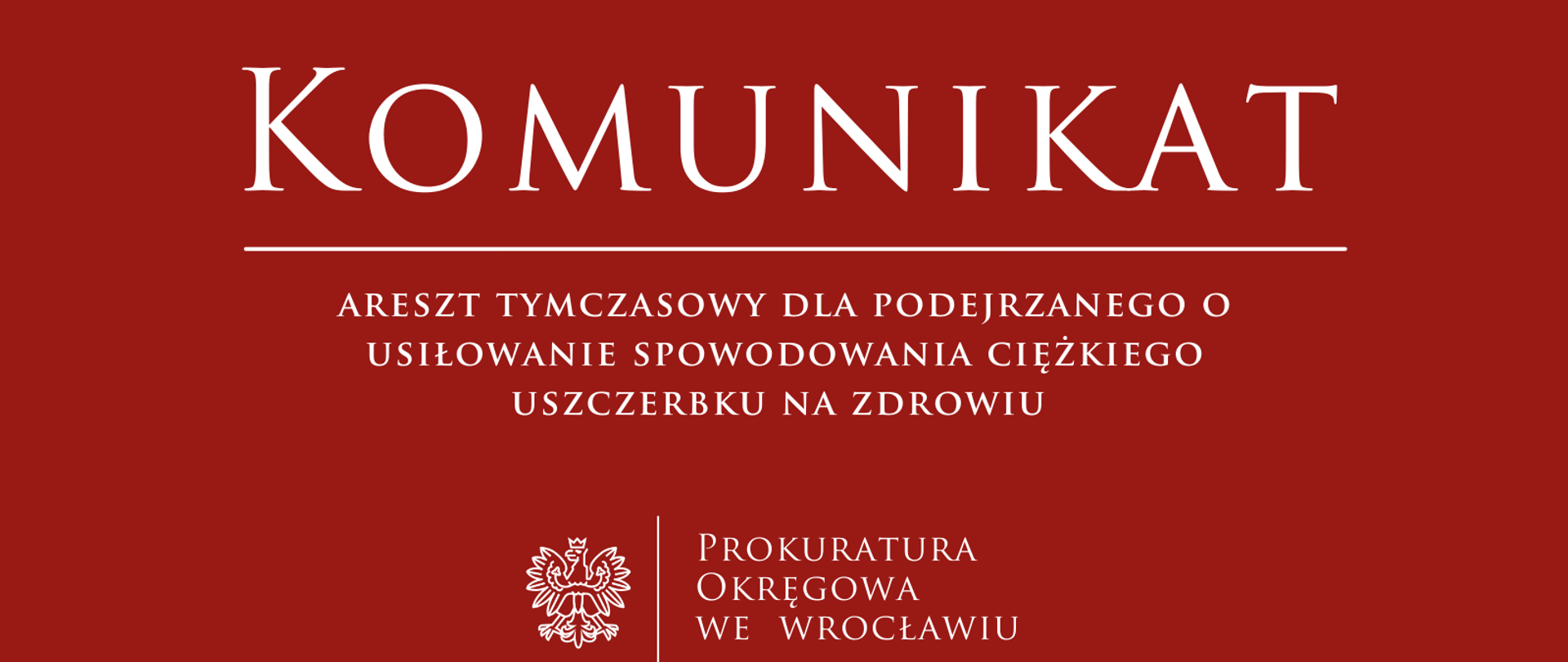 Tymczasowe aresztowanie dla podejrzanego o usiłowanie spowodowania ciężkiego uszczerbku na zdrowiu pokrzywdzonej będącej w siódmy miesiącu ciąży 