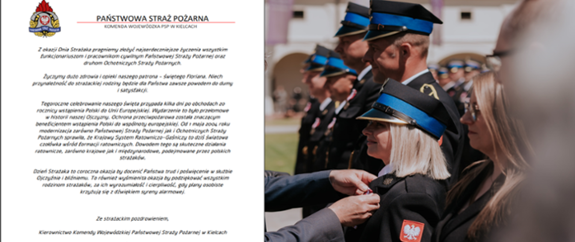 Życzenia dzień strażaka 