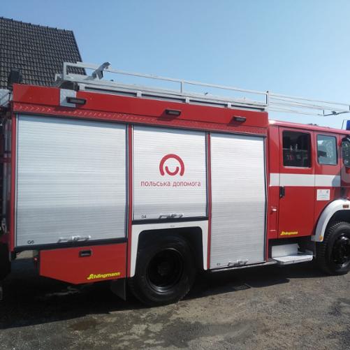 samochód staży pożarnej
