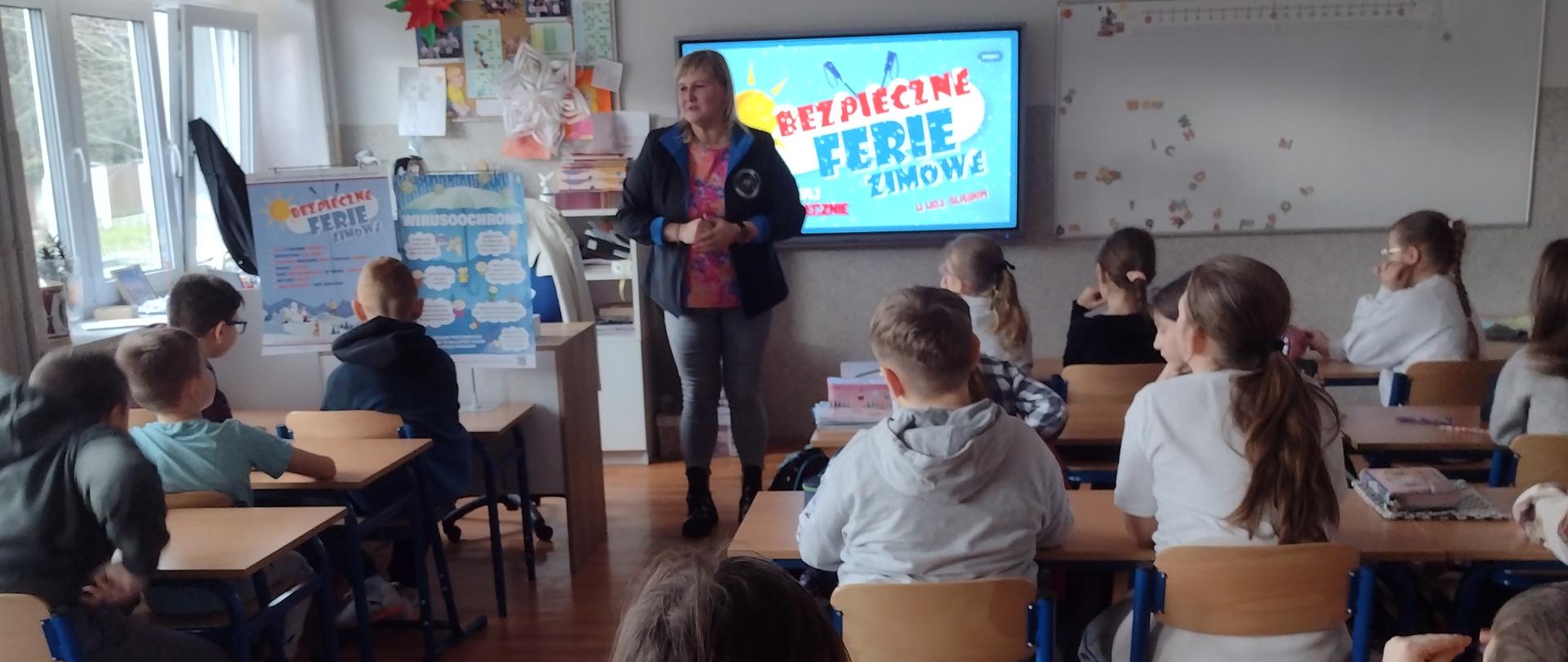 Zajęcia edukacyjne dla dzieci w Szkole Podstawowej im.Kai Mireckiej w Nakle Śląskim