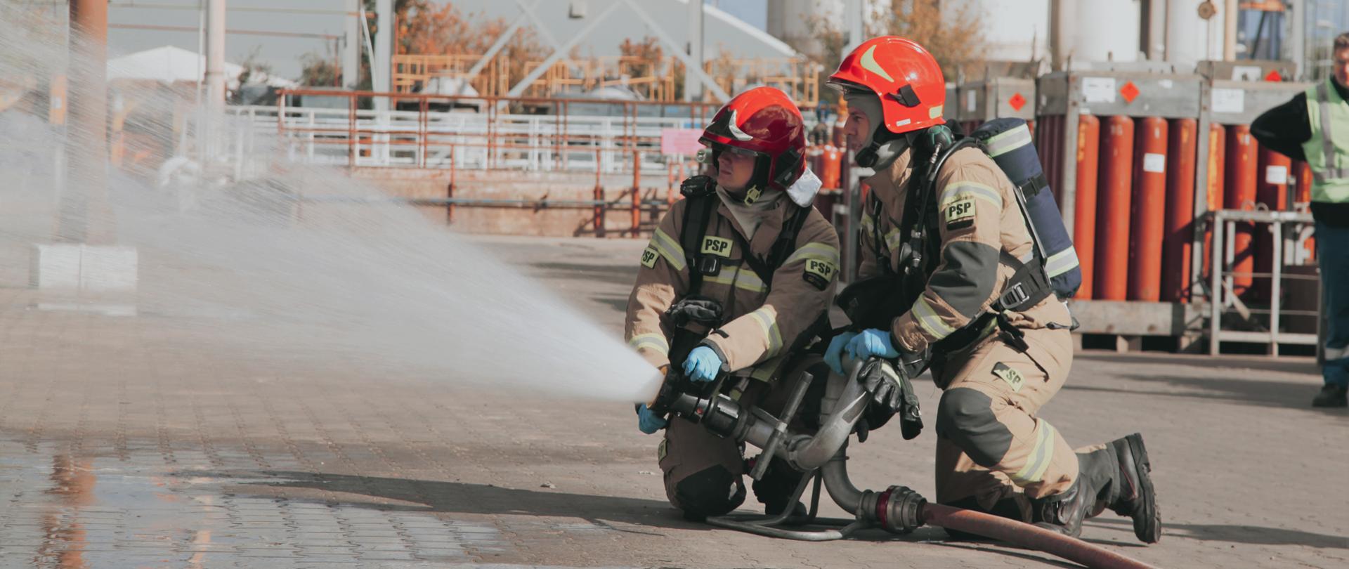 ĆWICZENIA NA TERENIE ZAKŁADU EURO-GAZ GDYNIA SP. Z O. O.