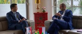 Spotkanie wiceszefów dyplomacji Polski i Singapuru