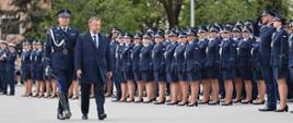 Uroczysty apel z okazji Promocji na Pierwszy Stopień Oficerski w Szczytnie