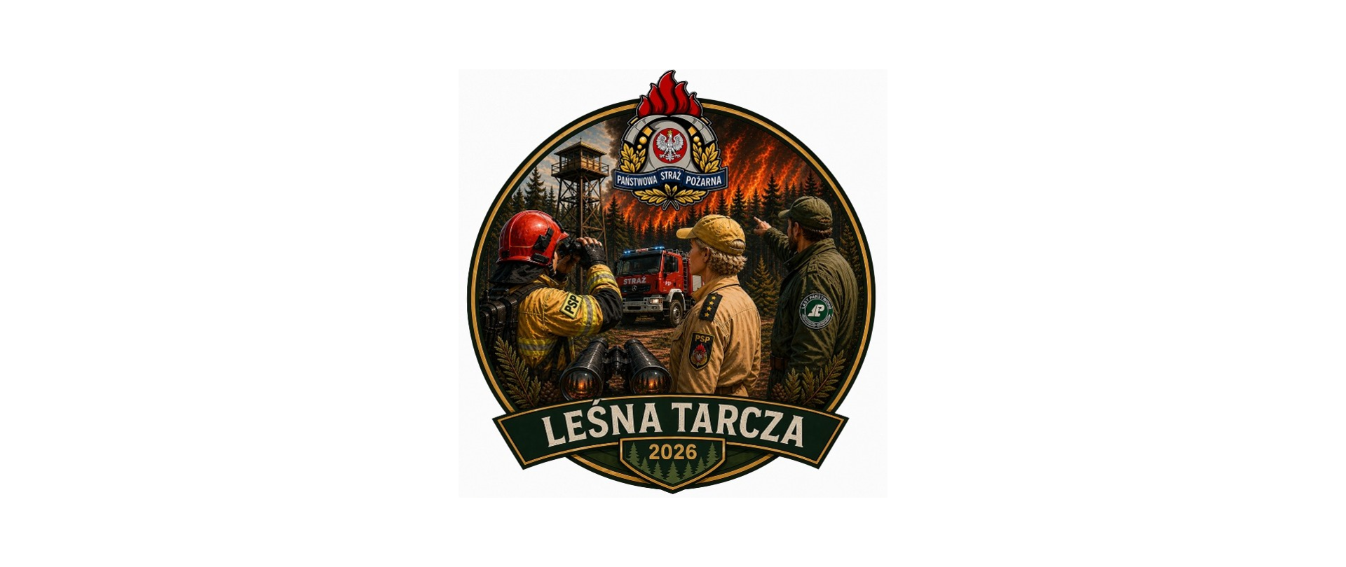 Leśna Tarcza 2026 - wspólne działania strażaków i leśników dla bezpieczeństwa śląskich lasów