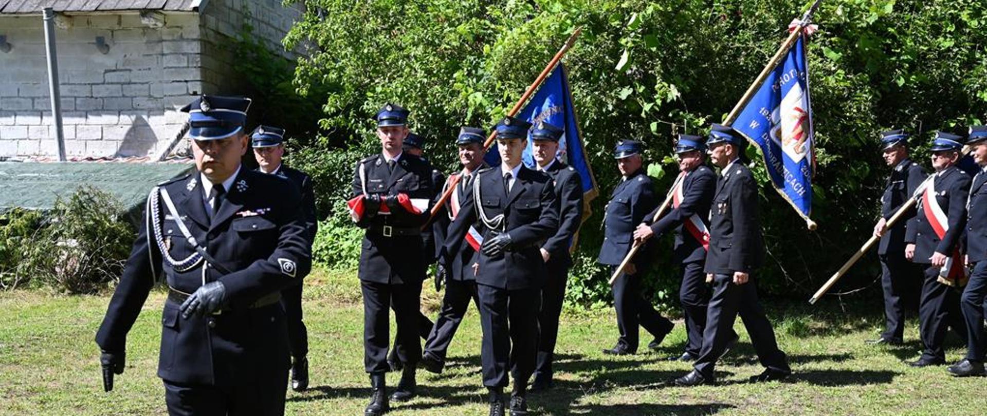 Kompania honorowa w trakcie uroczystości