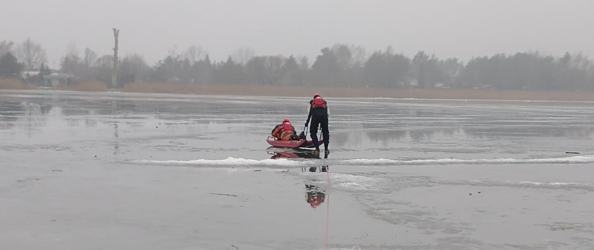Ćwiczenia - wchodzenie na pokrywę lodową