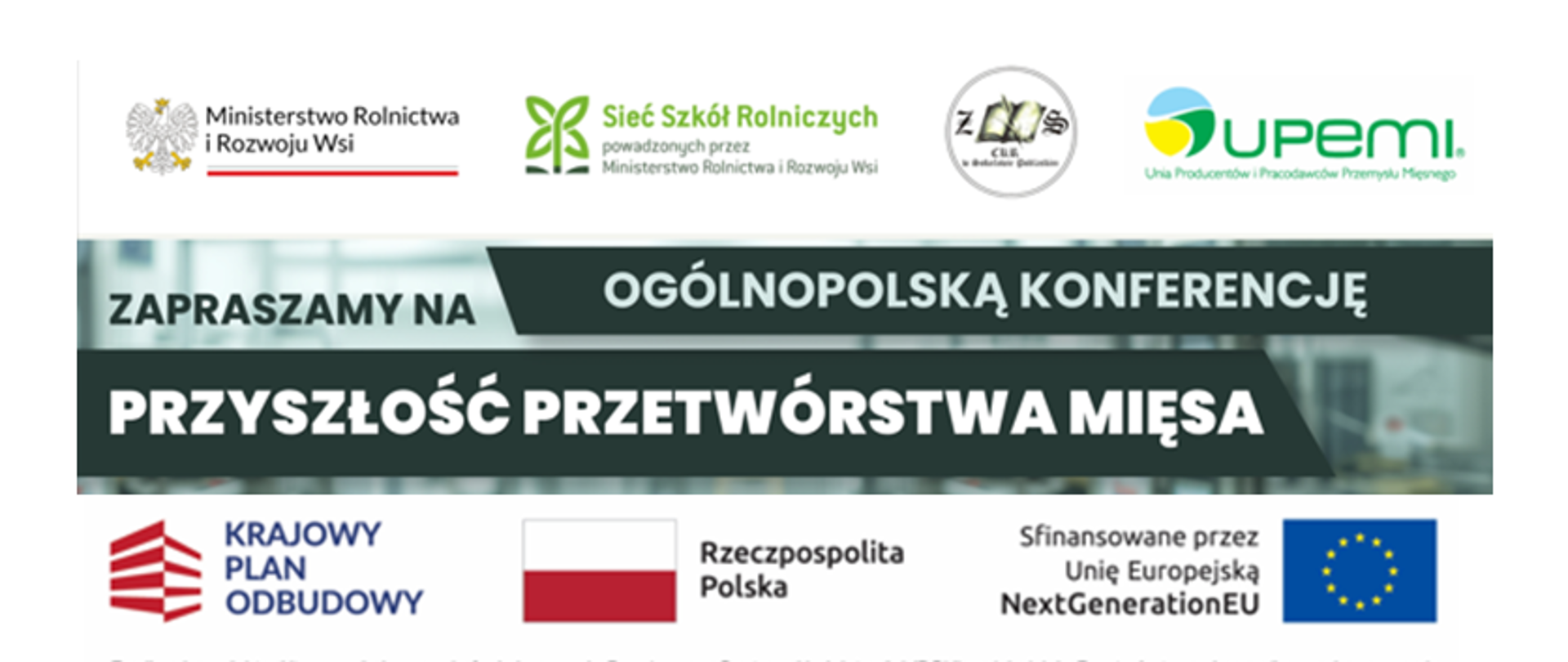 Konferencja "Przyszłość przetwórstwa mięsa"