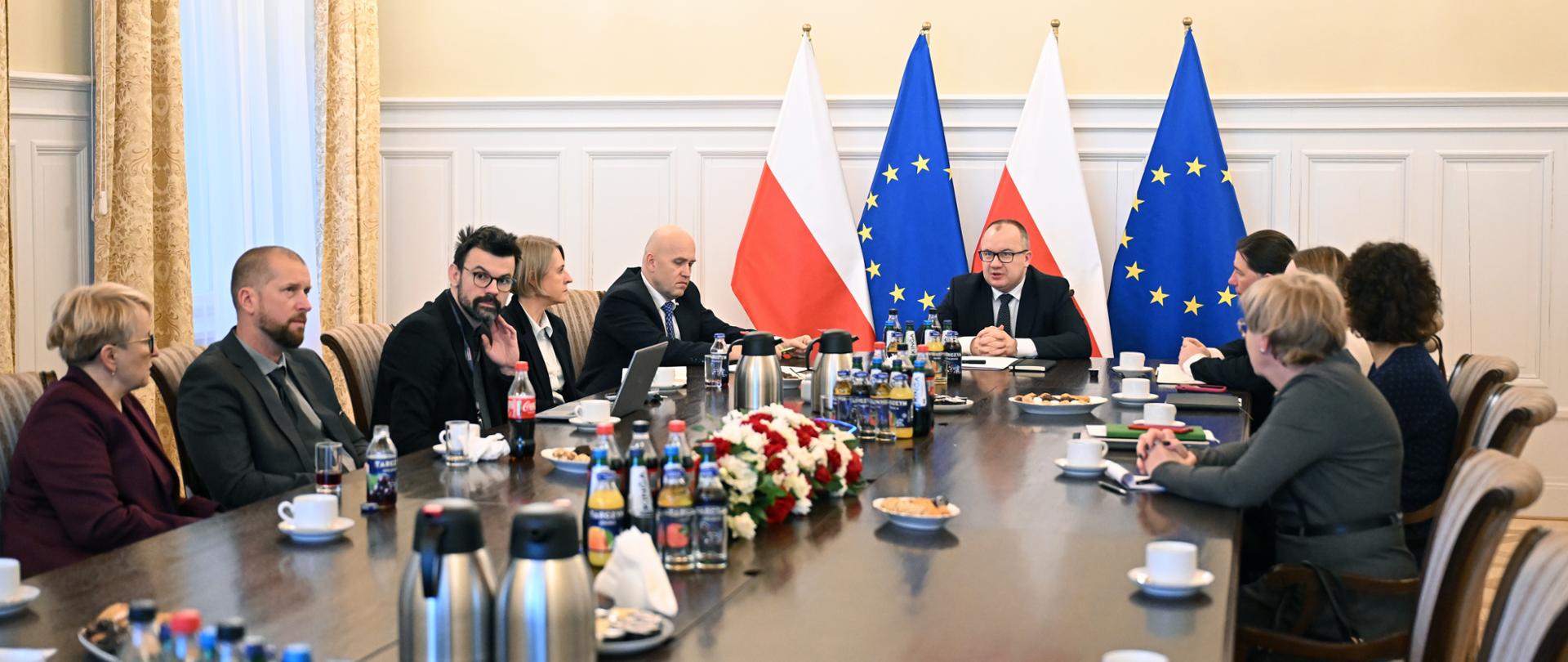 Spotkanie Ministra Sprawiedliwości z przedstawicielami organizacji sędziowskich