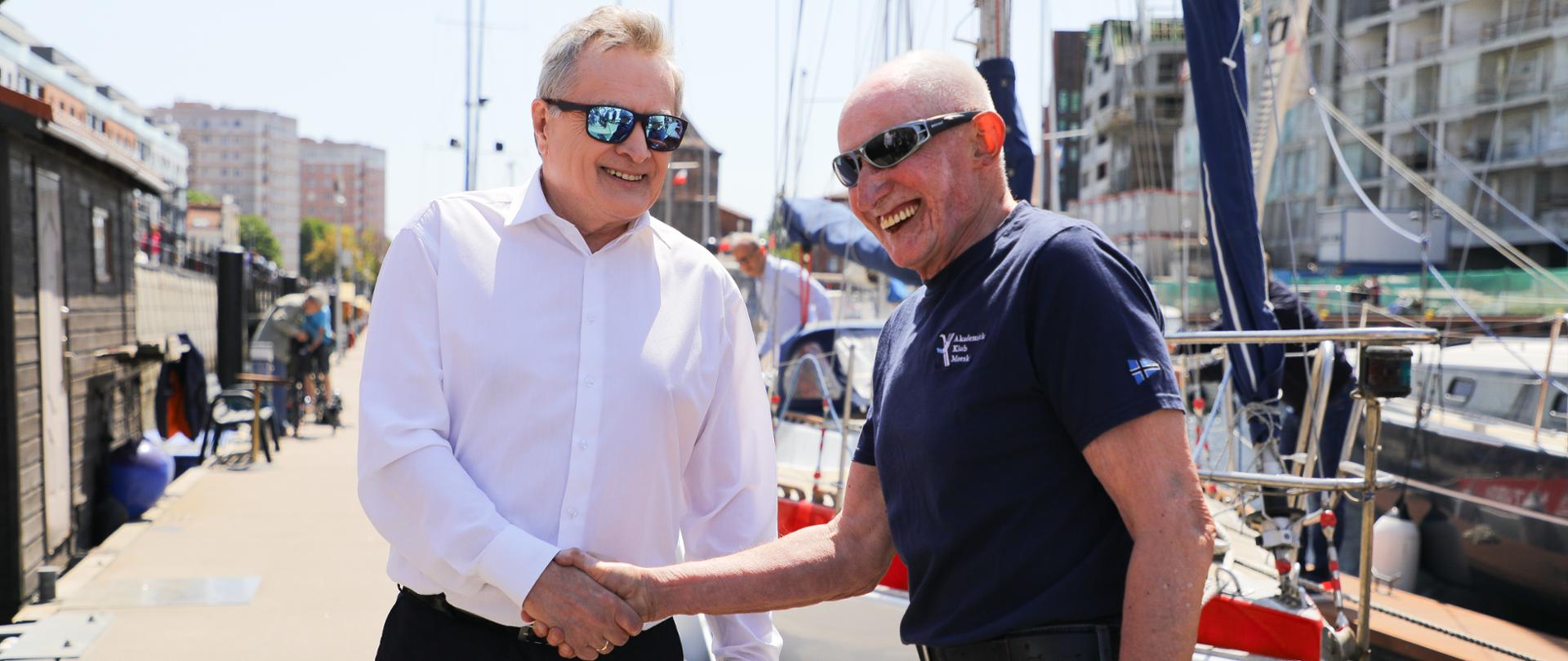 Jacht „Mazurek” po 45 latach powrócił do Gdańska, fot. Danuta Matloch/MKiDN