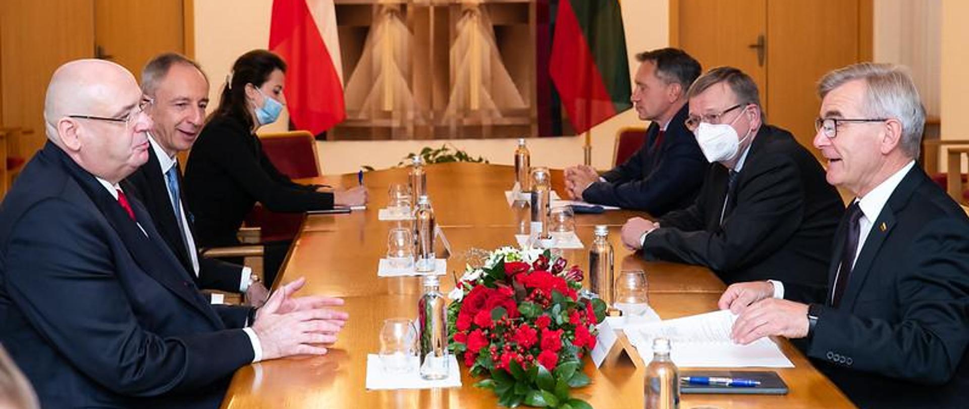 Wizyta Wicemarszałka Sejmu w Republice Litewskiej