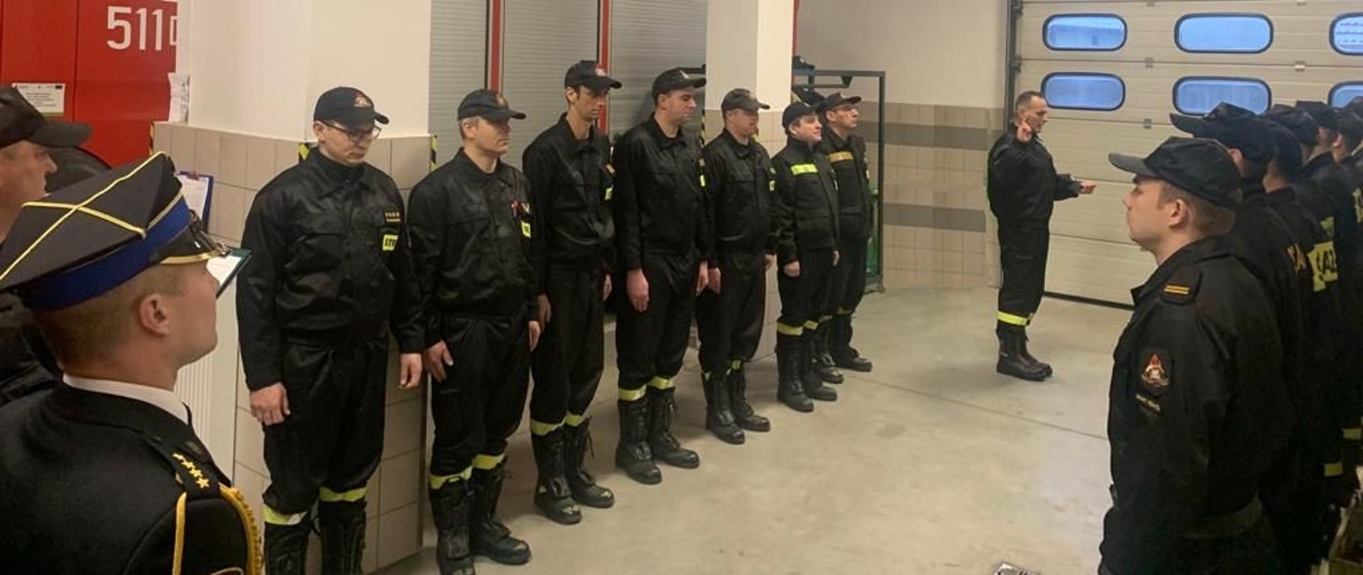 ŚLUBOWANIE NOWEGO STRAŻAKA W JRG