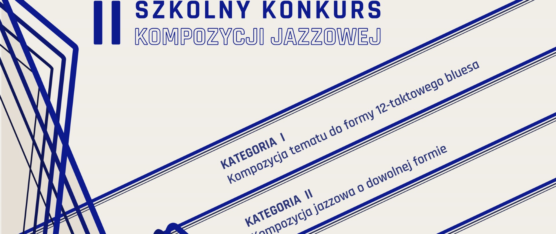 Klucz wiolinowy na 5-ciolini zapraszamy do udziału II Szkolny Konkurs Kompozycji Jazzowej!