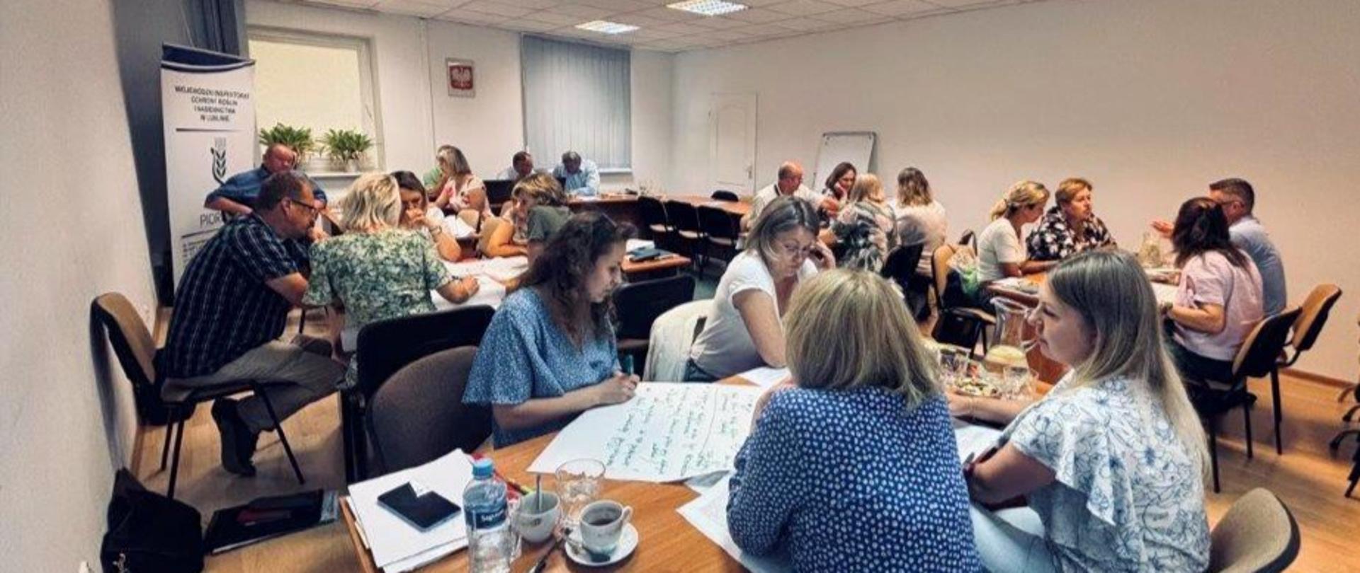 Ćwiczenia symulacyjne dotyczące agrofaga Agrilus planipennis w WIORiN w Lublinie