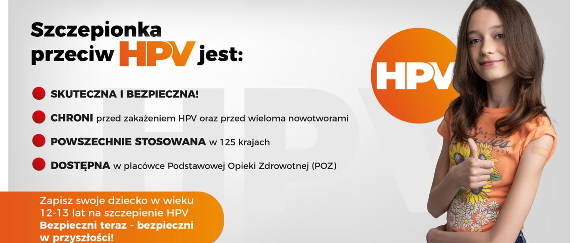 Szczepienia przeciw HPV