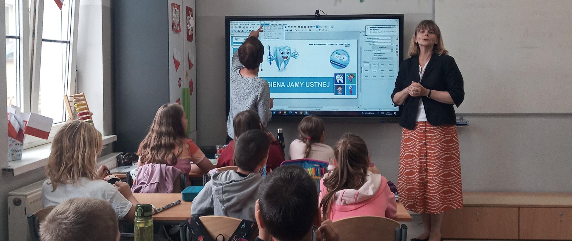 Pogadanki nt. higieny jamy ustnej w ramach programu edukacyjnego "Mam zdrowe zęby"