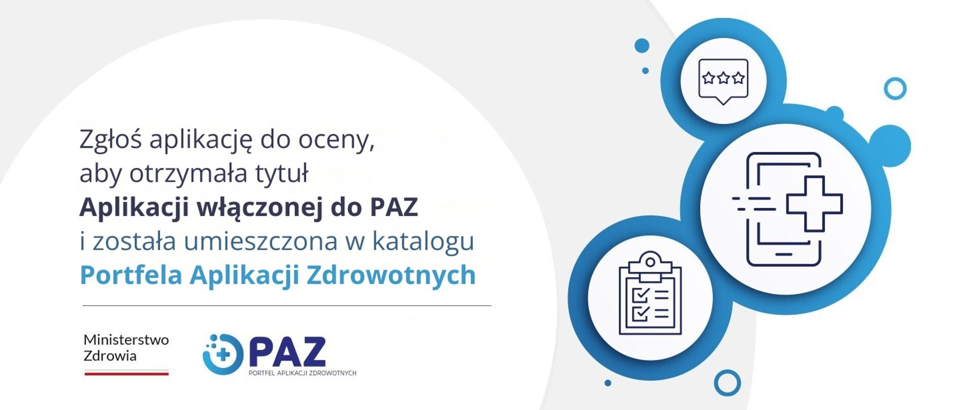 Aplikacja włączona do PAZ