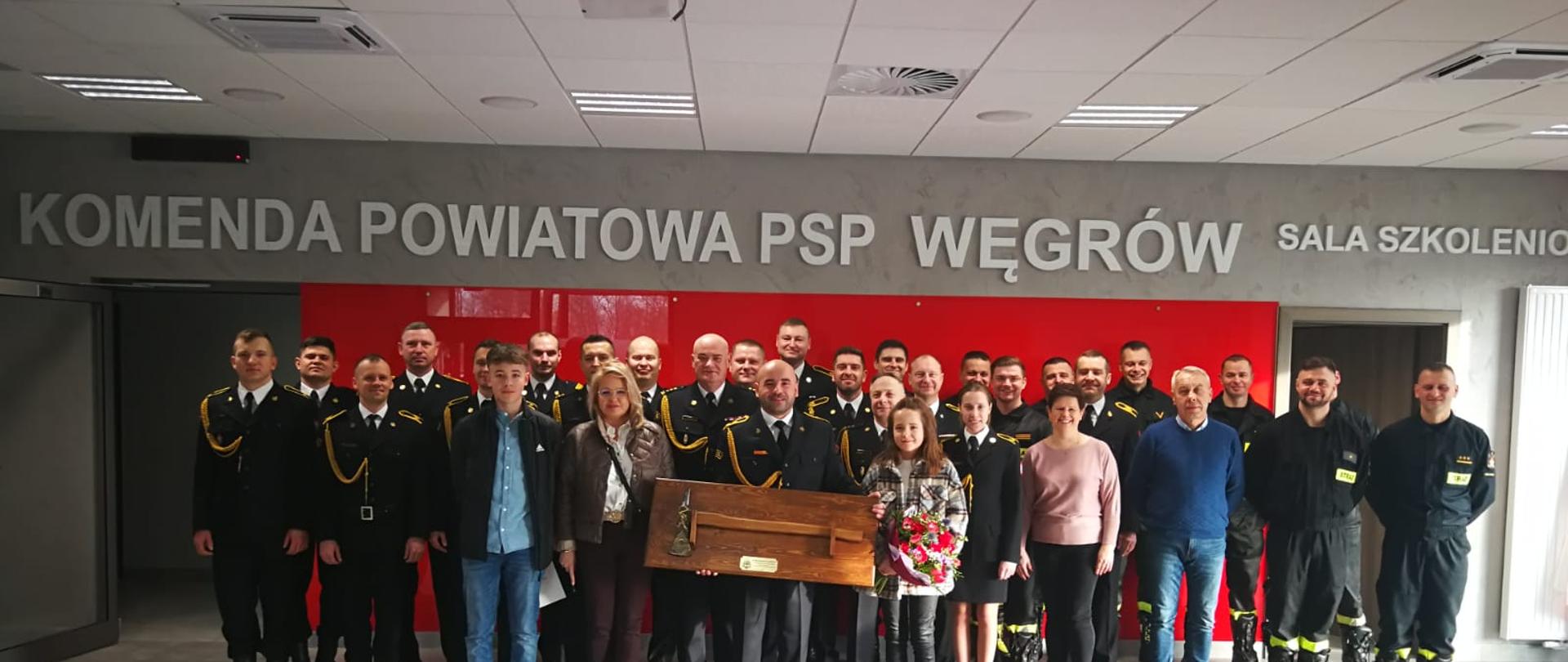 Pożegnanie ze służbą st. ogn. Karola Kałuskiego