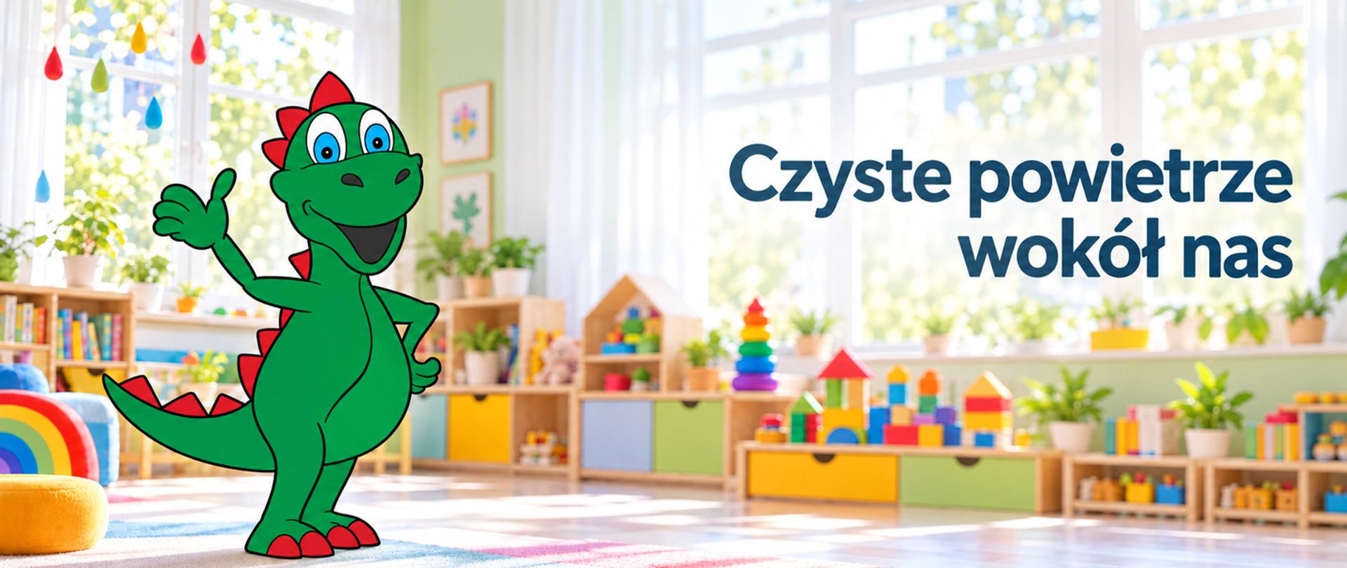 Dinek i czyste powietrze wokół nas