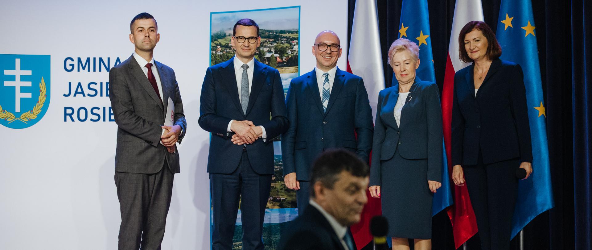 Spotkanie z samorządowcami w Jasienicy Rosielnej.