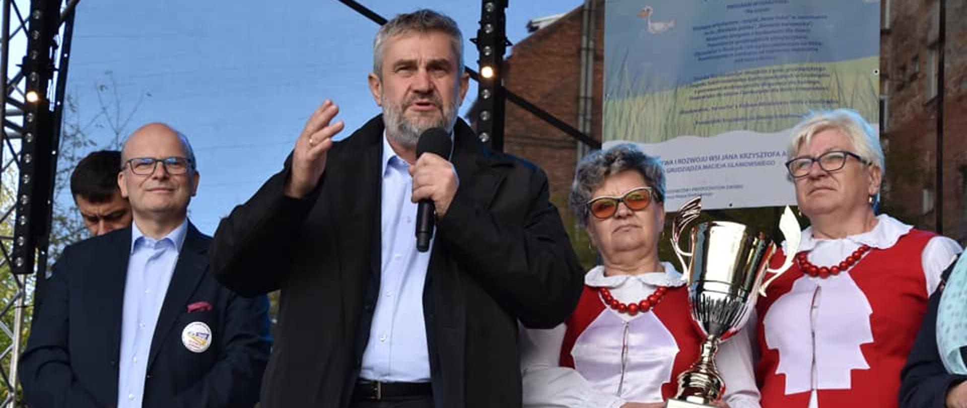 Min. J.K. Ardanowski podczas wystąpienia