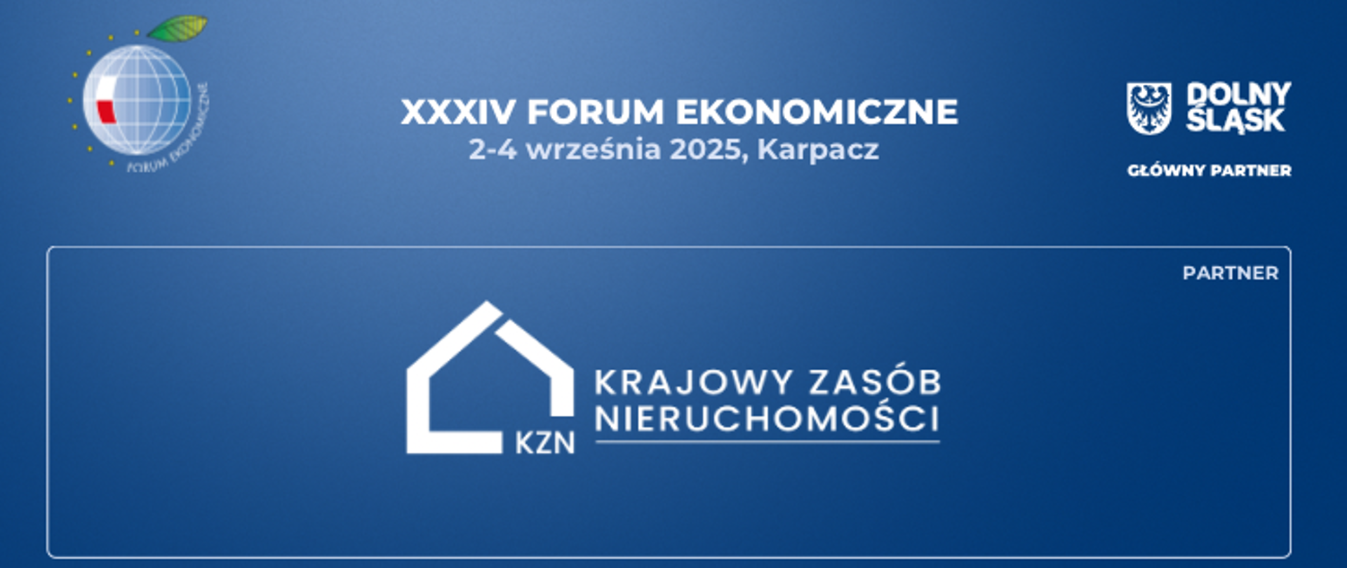 KZN oficjalnym partnerem XXXIV Forum Ekonomicznego