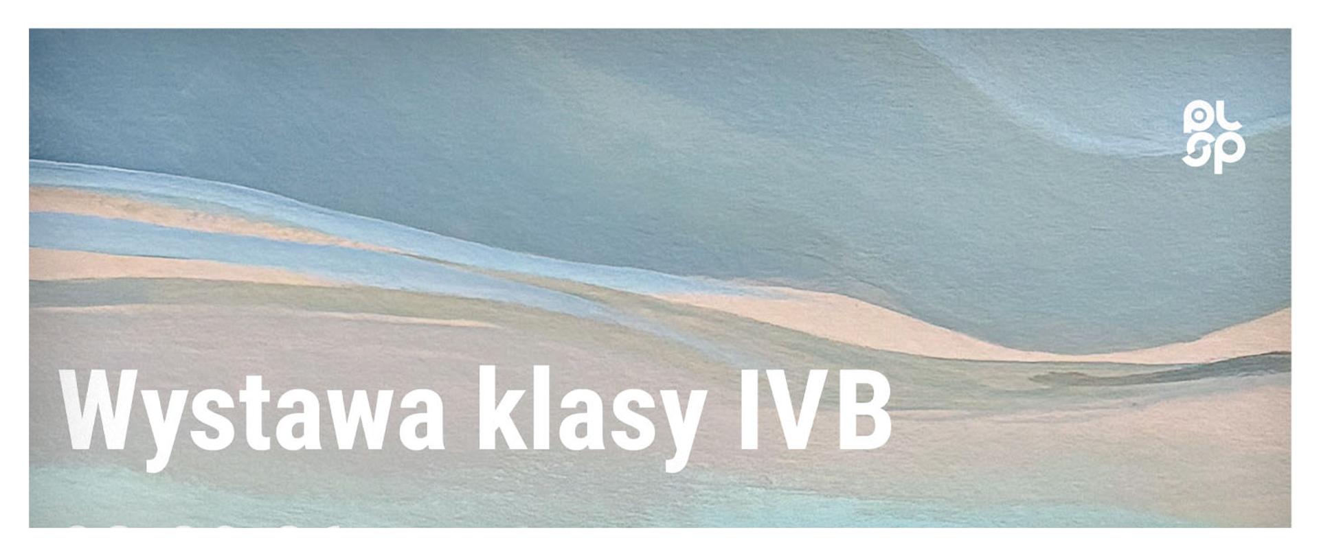 Wernisaż wystawy poplenerowa klasy 4B - Rusinów 2026. Plakat do wystawy.