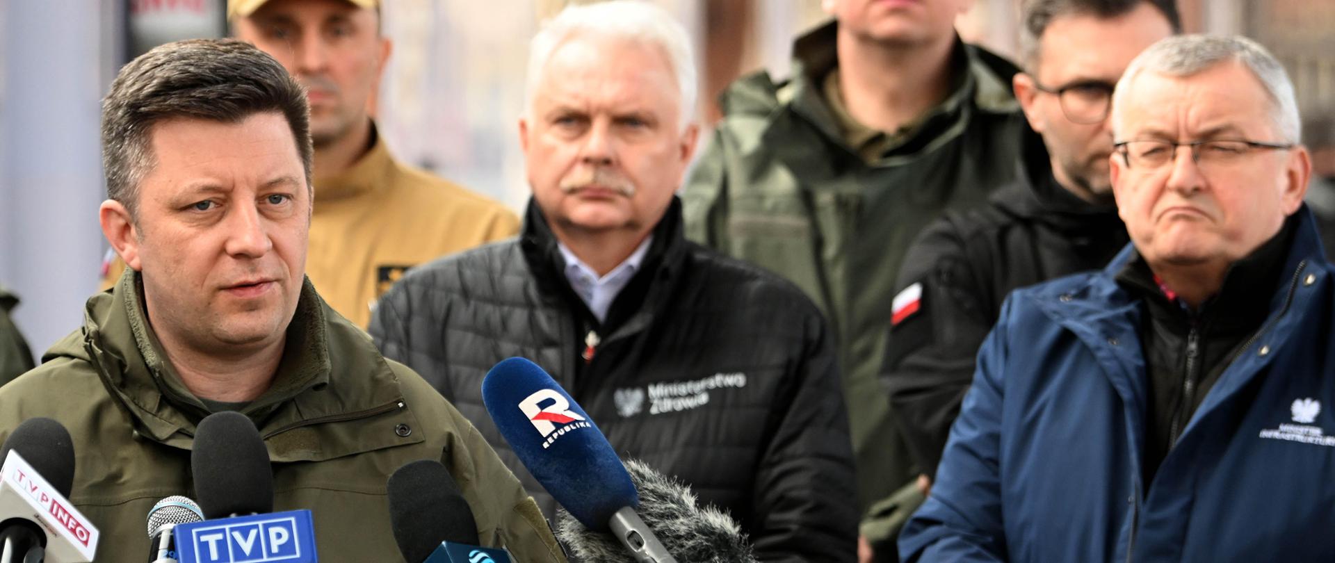 Konferencja ministra Dworczyka.