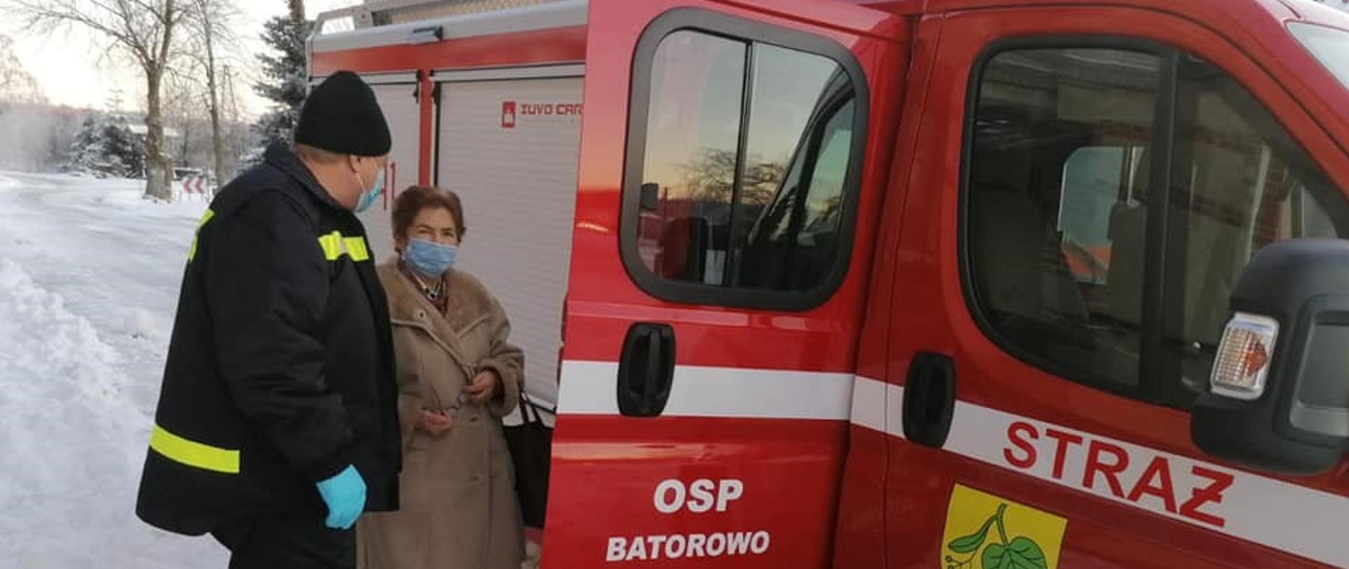 pomoc w dotarciu do punku szczepień