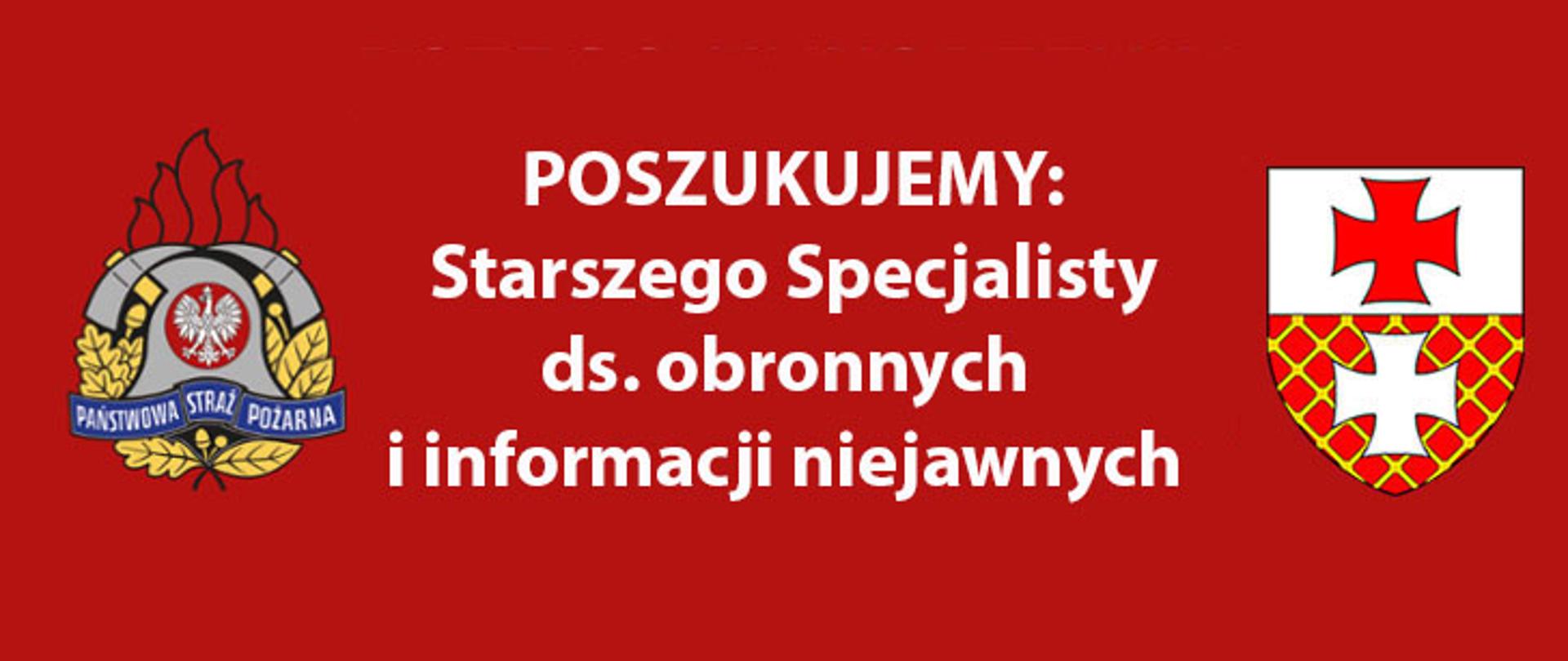 Zatrudnimy starszego specjalistę ds. obronnych i informacji niejawnych