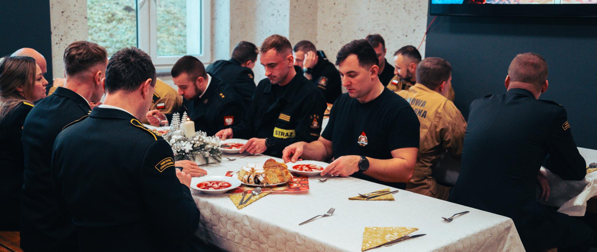 Spotkanie opłatkowe w Komendzie Powiatowej PSP w Chrzanowie