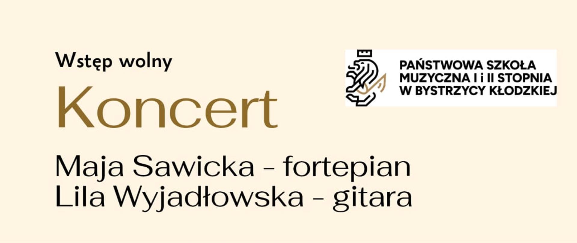 Recital dyplomowy Mai Sawickiej i Lili Wyjadłowskiej