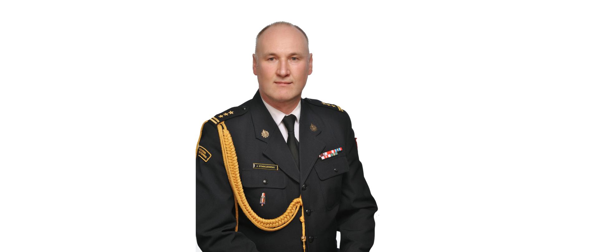 st. bryg. Jacek Starczewski - Komendant Miejski PSP w Płocku