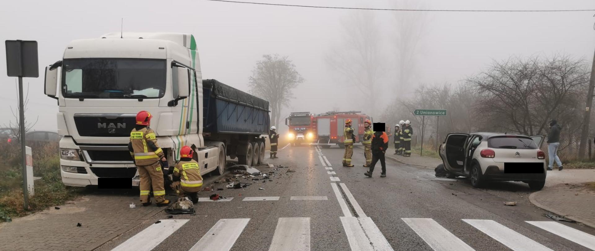 JEDNA OSOBA POSZKODOWANA 