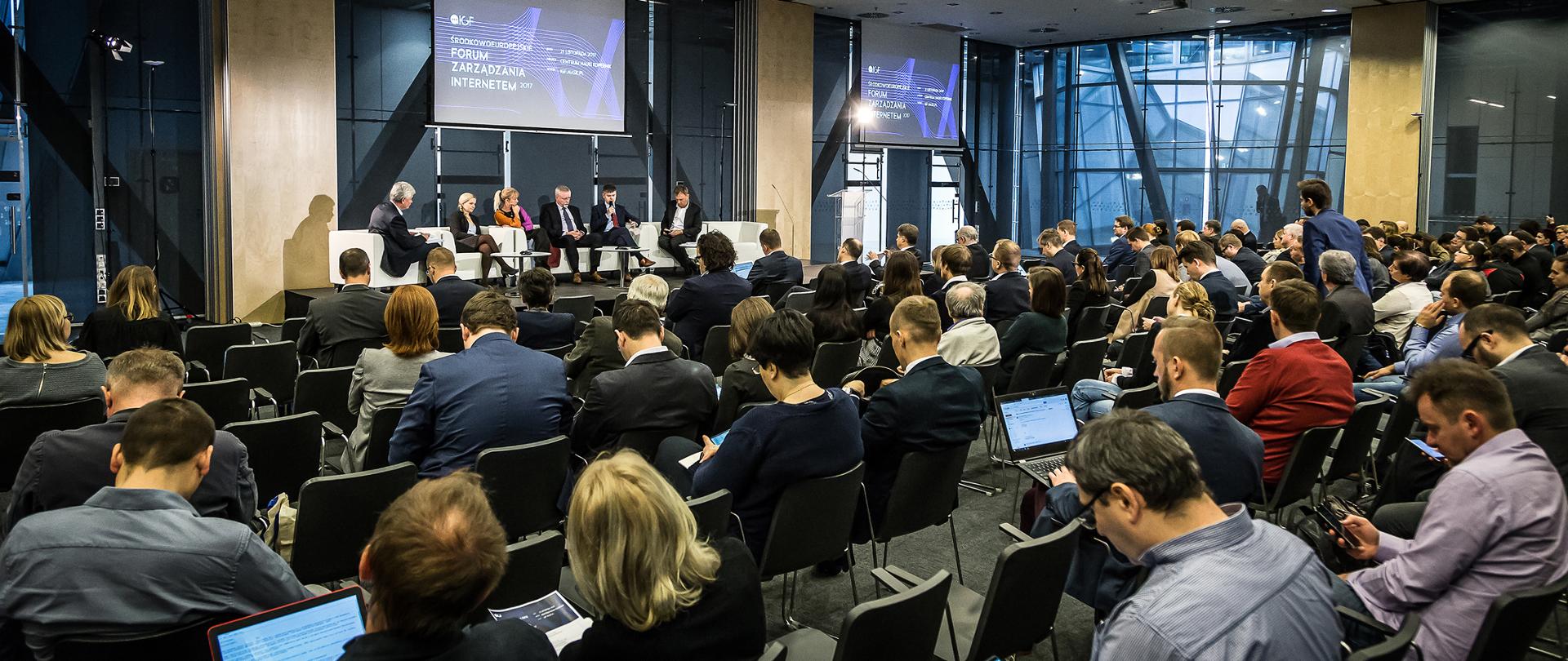 Sala konferencyjna w Centrum Nauki Kopernik