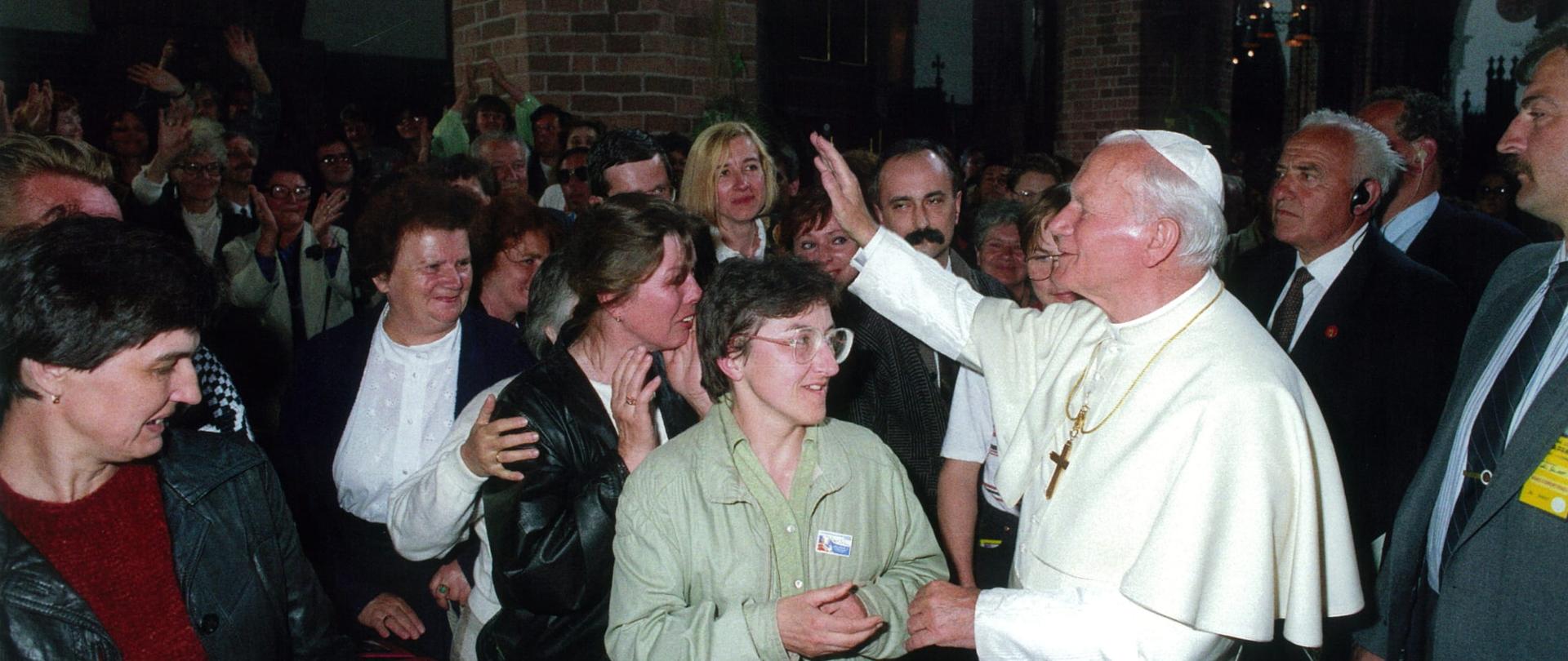 wizyta papieża w Olsztynie