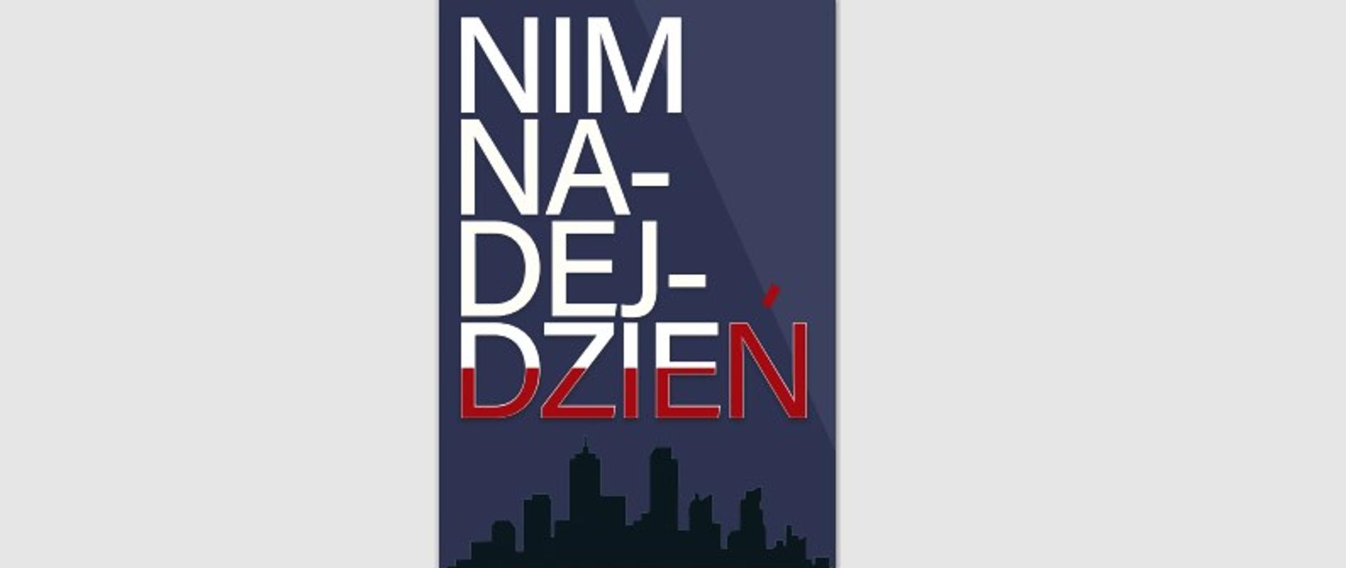 Niebieskie tło a na nim napis "Nim nadejdzie dzień" jest to okładka poradnika bezpieczeństwa.