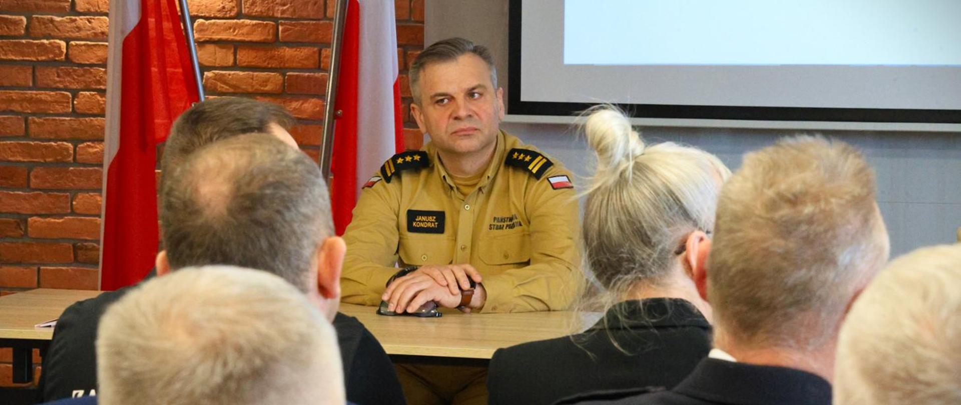 konferencja dotycząca realizacji Programu Ochrony Ludności i Obrony Cywilnej