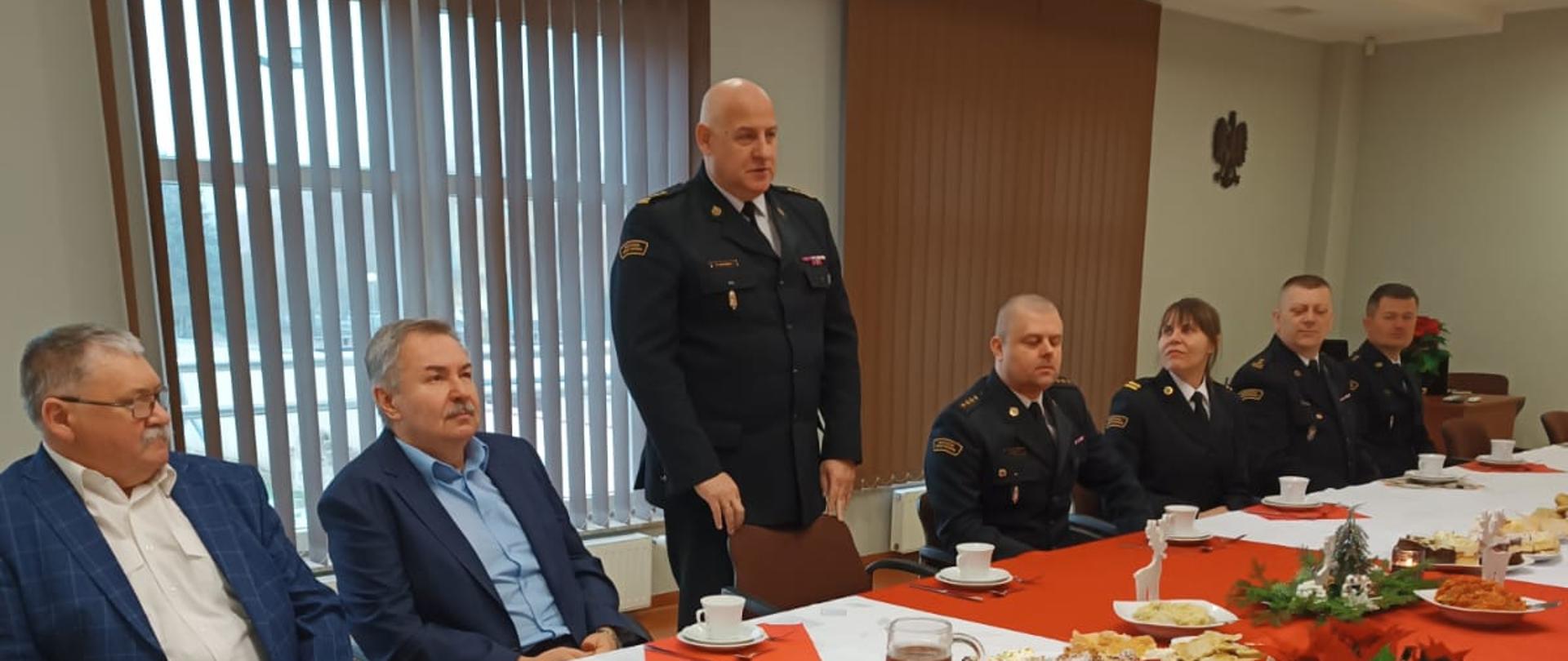 Spotkanie wigilijne w KPPSP w Wałczu