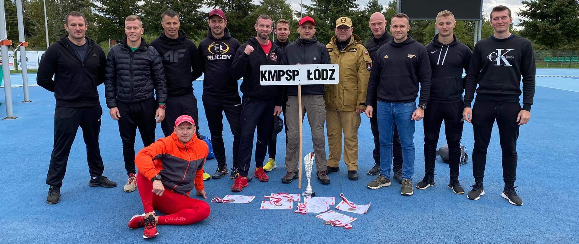 Reprezentacja KM PSP w Łodzi w lekkoatletyce