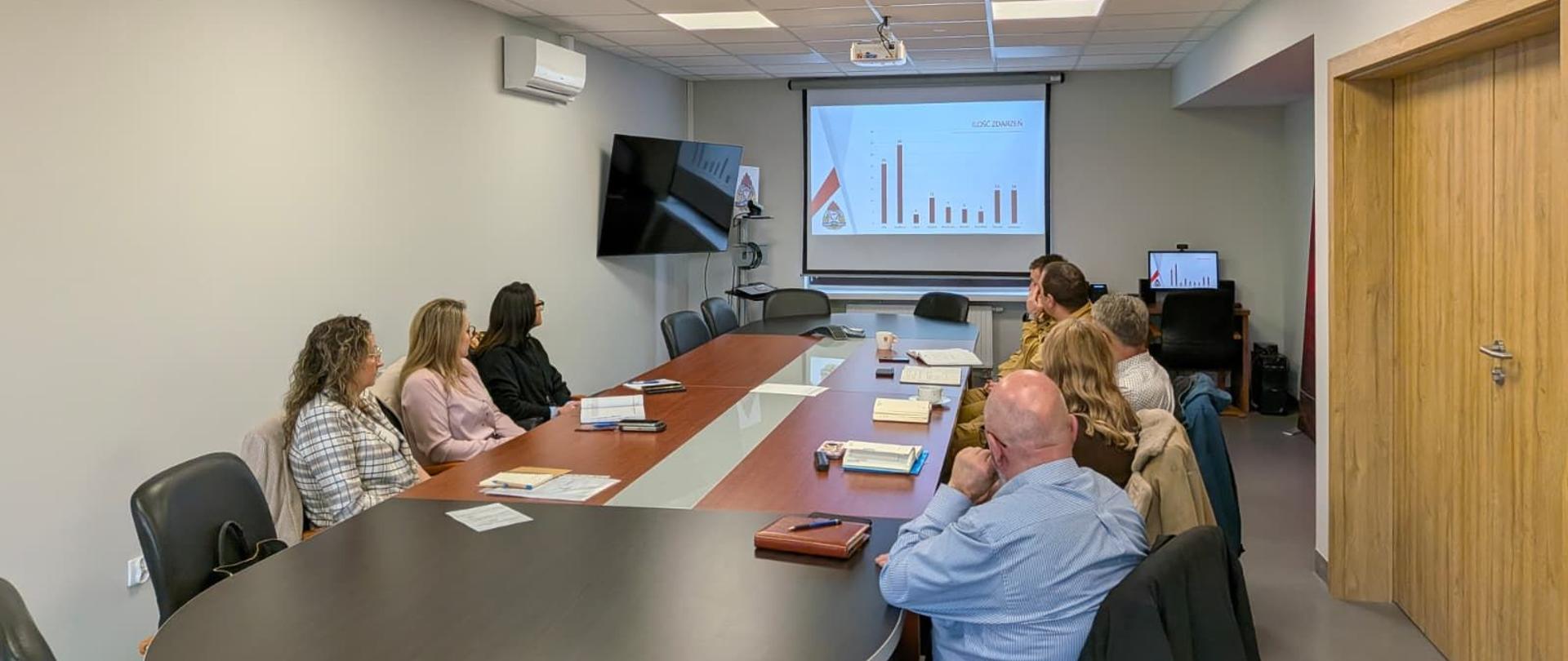 Podsumowanie przeciwpowodziowych działań ratowniczych na terenie powiatu pilskiego