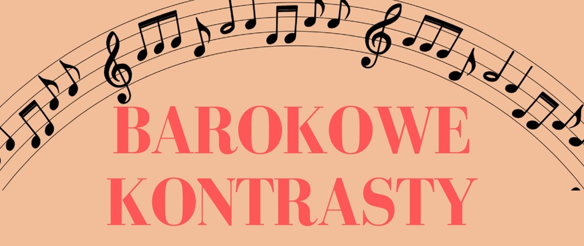 Plakat na brązowym tle. Na górze grafika w postaci czarnej pięciolinii.
Na dole plakatu data koncertu 25 stycznia 2024 roku. Miejsce koncertu Sala Koncertowa w Skierniewicach.