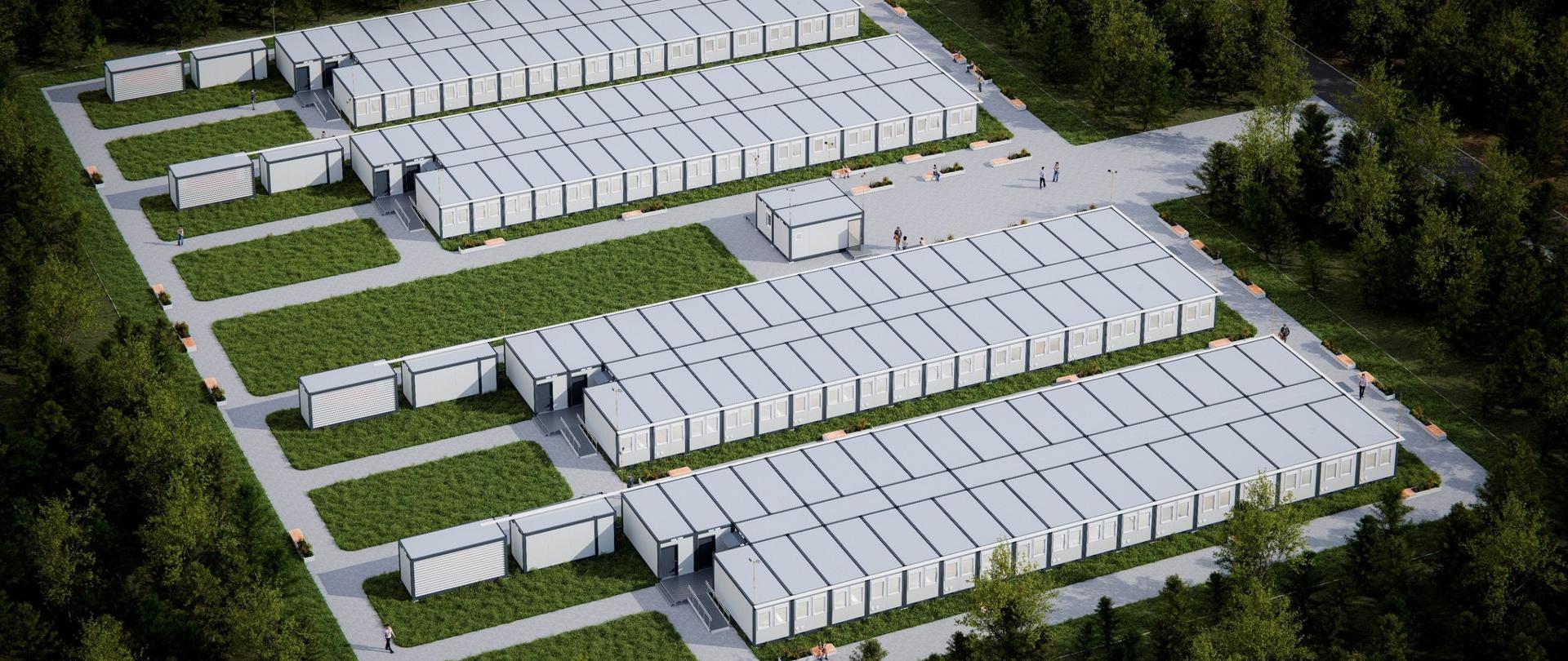 Miasteczka kontenerowe realizowane w ramach kolejnego projektu rescEU