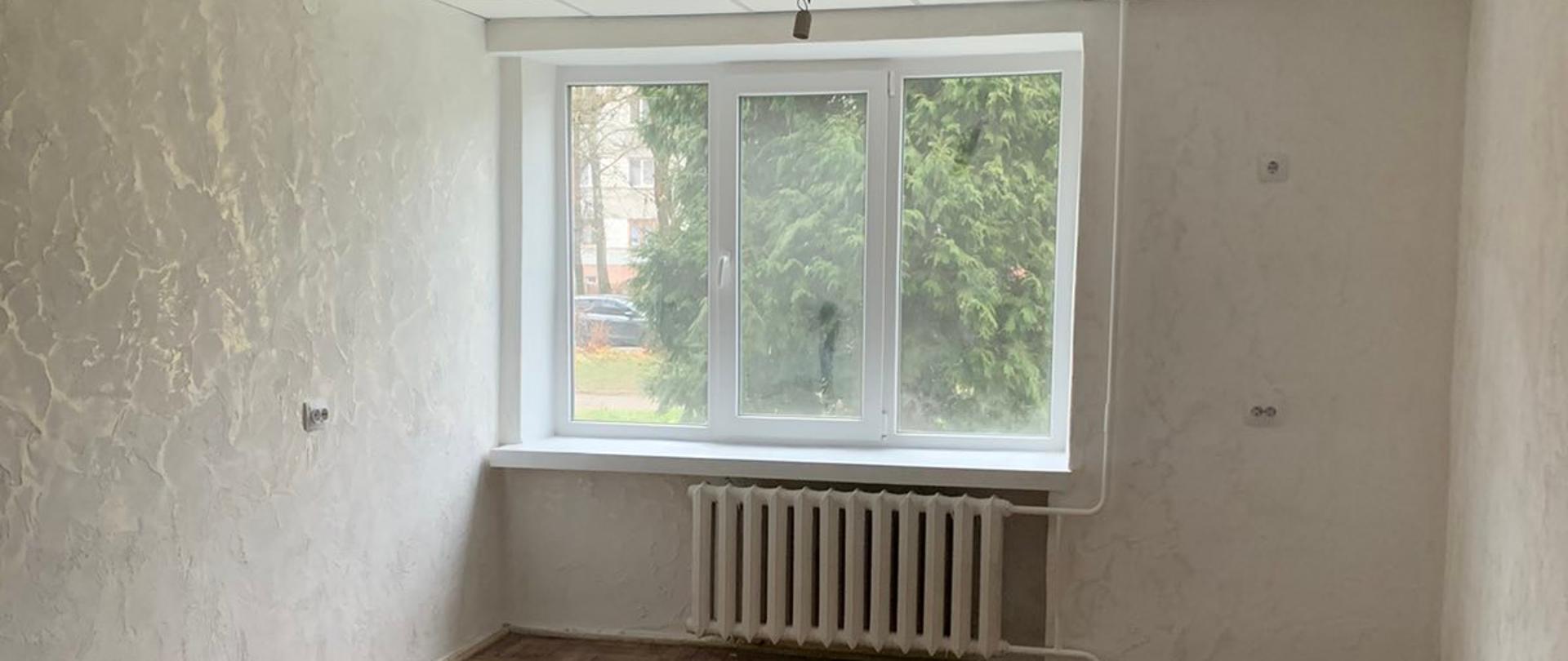 Na zdjęciu wyremontowany lokal dla punktu pierwszej pomocy Polsko-Ukraińskiego Centrum Medyczno-Psychologicznego im. Vitelona i Iwana Franków.