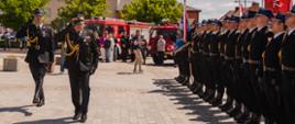 Wojewódzkie Obchody Dnia Strażaka - przegląd pododdziałów