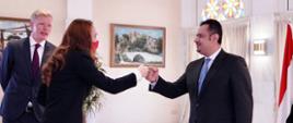 Spotkanie Szefów Misji UE w Premierem Republiki Jemeńskiej - Przedstawicielka Ambasady RP w Rijadzie