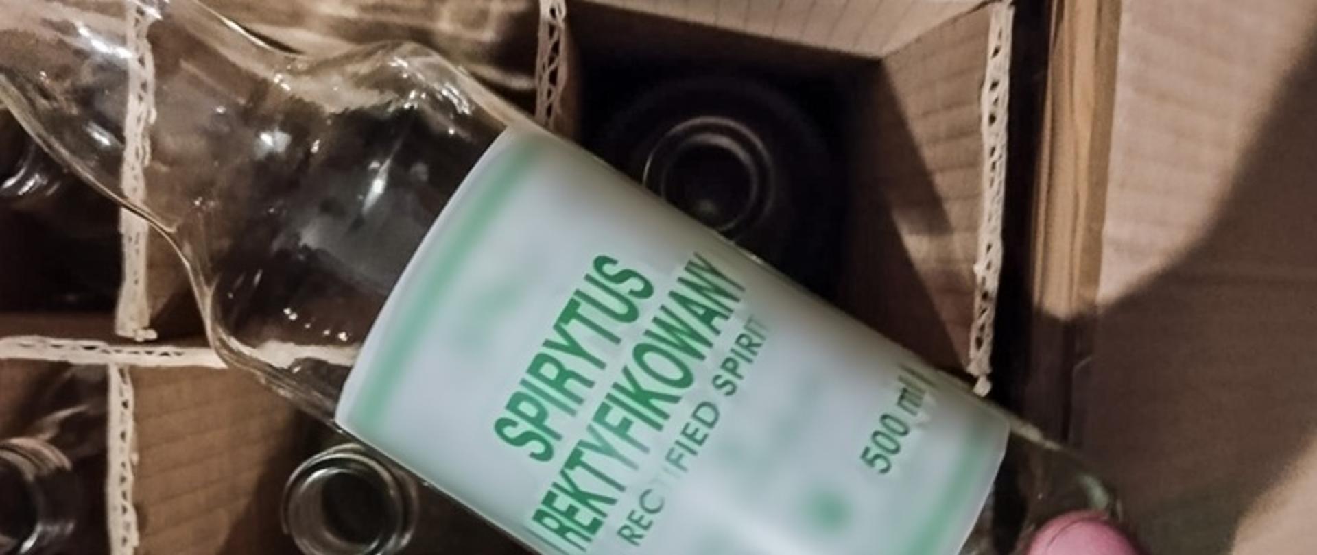 Spirytus rektyfikowany.