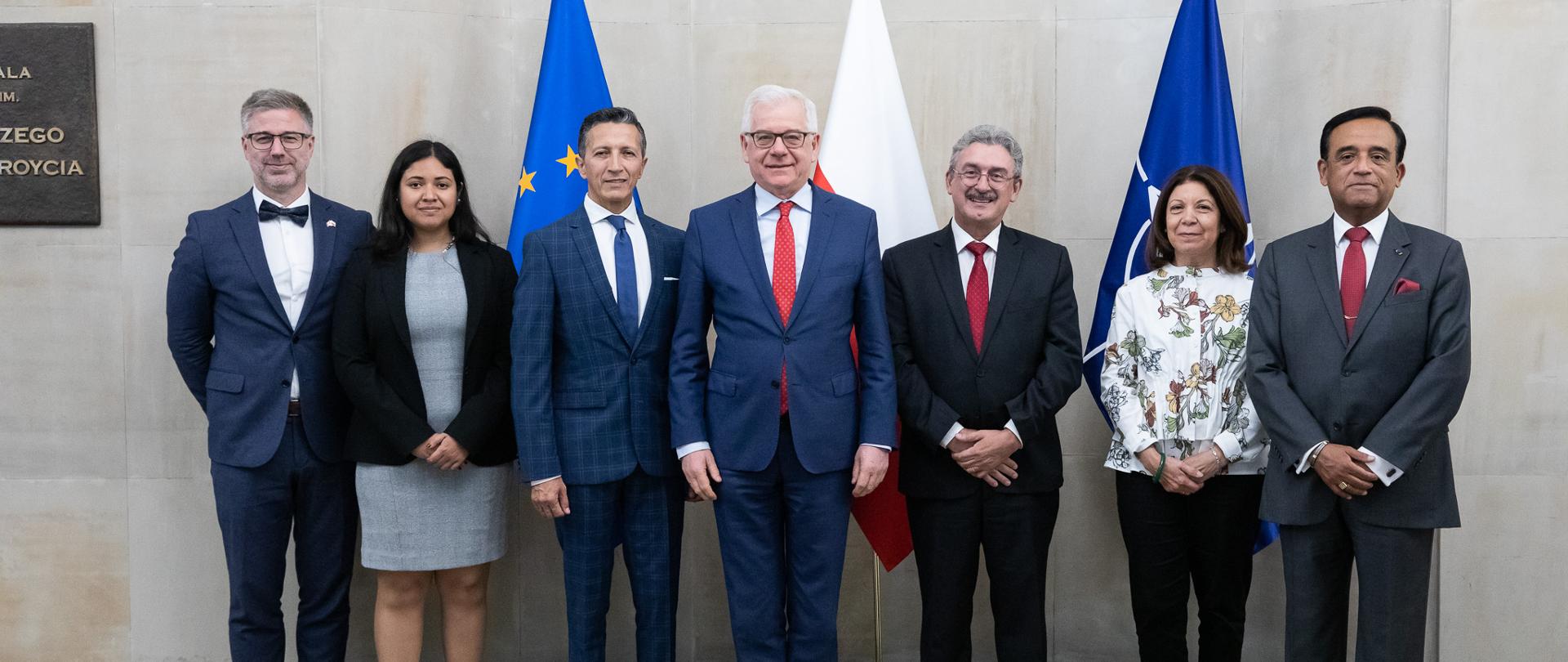 Spotkanie min. Jacka Czaputowicza z Grupą z Limy