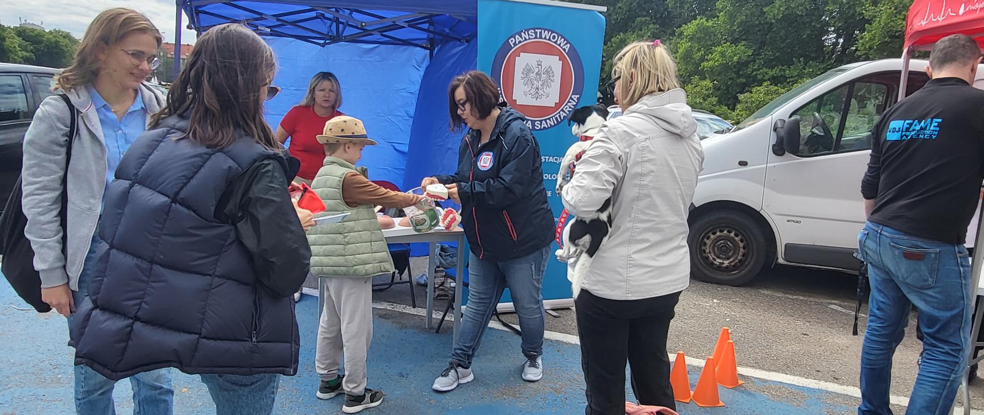 Stoisko profilaktyczne Onko tour